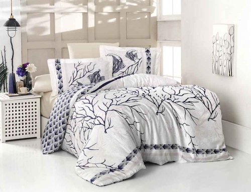 New Collection Deluxe Satin Duvet Cover Set Zee