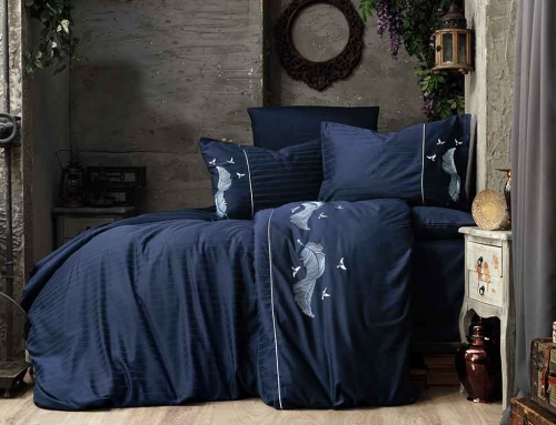 New Collection Embroidery Duvet Cover Set Noktis