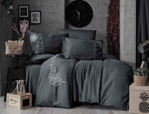 New Collection Embroidery Duvet Cover Set Enster