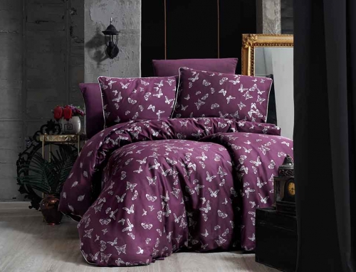 New Collection Exclusive Satin Duvet Cover Set Amare