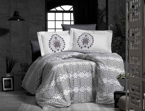 New Collection Deluxe Satin Duvet Cover Set Tief